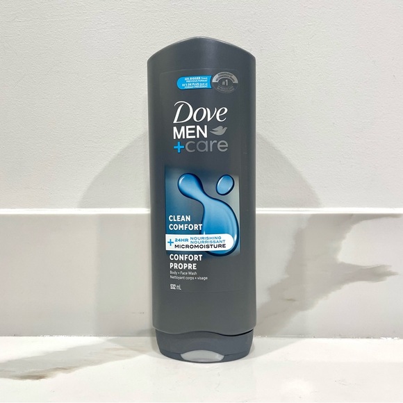 Dove Other - 🟠5/$25 NEW Dove Men+Care Clean Comfort Body & Face Wash